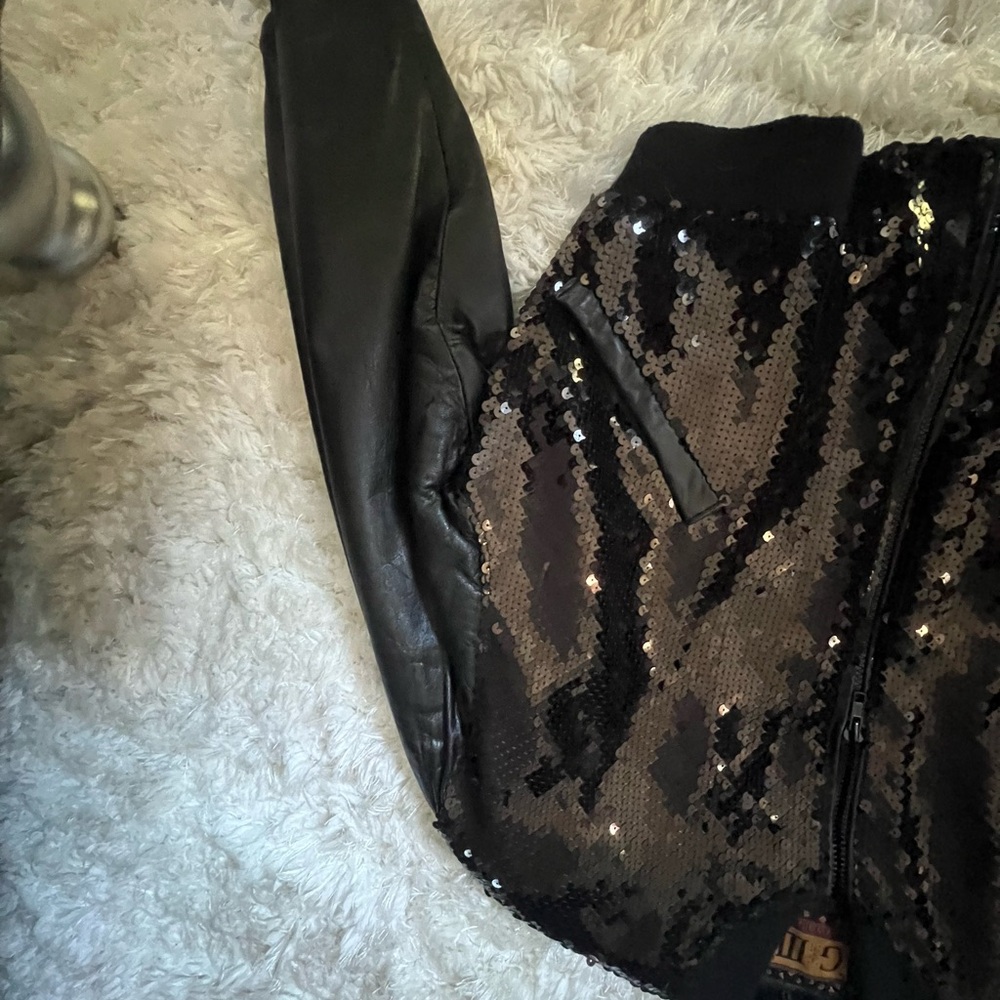 Sequin Black Jacket - image 2